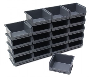 Plastic Parts Bins Economy Size 1 (XL1)